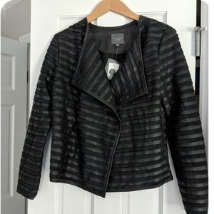 🆕  NWT The Limited Vegan Leather Jacket Size M